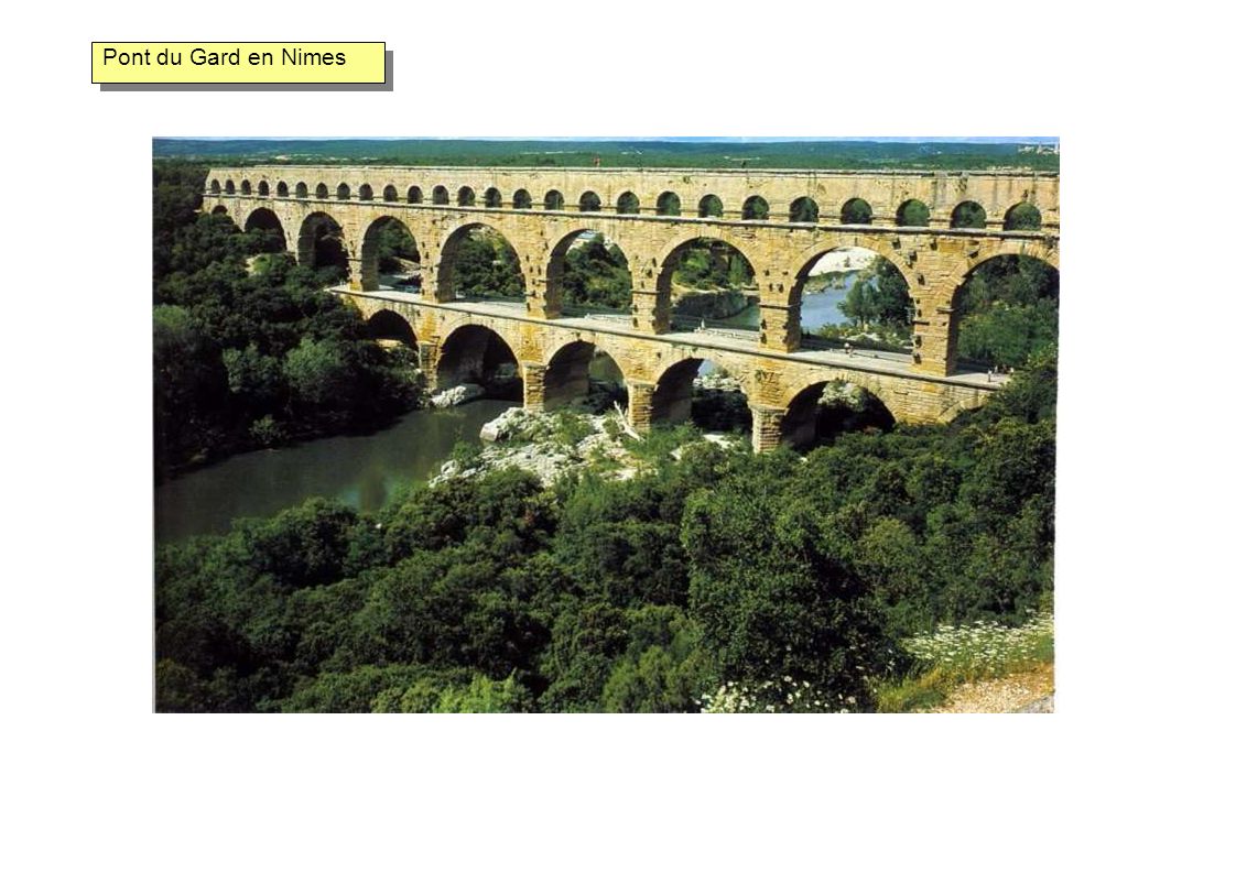 Pont du Gard en Nimes Pont du Gard en Nimes