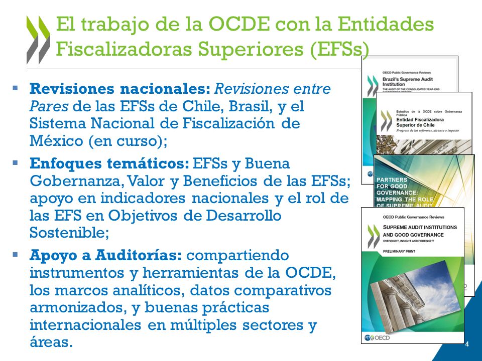 El trabajo de la OCDE con la Entidades Fiscalizadoras Superiores (EFSs)
