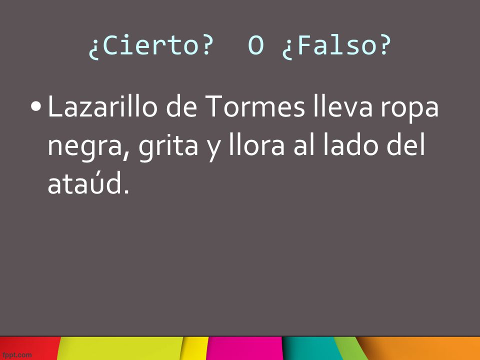 Lazarillo de Tormes lleva ropa negra, grita y llora al lado del ataúd.