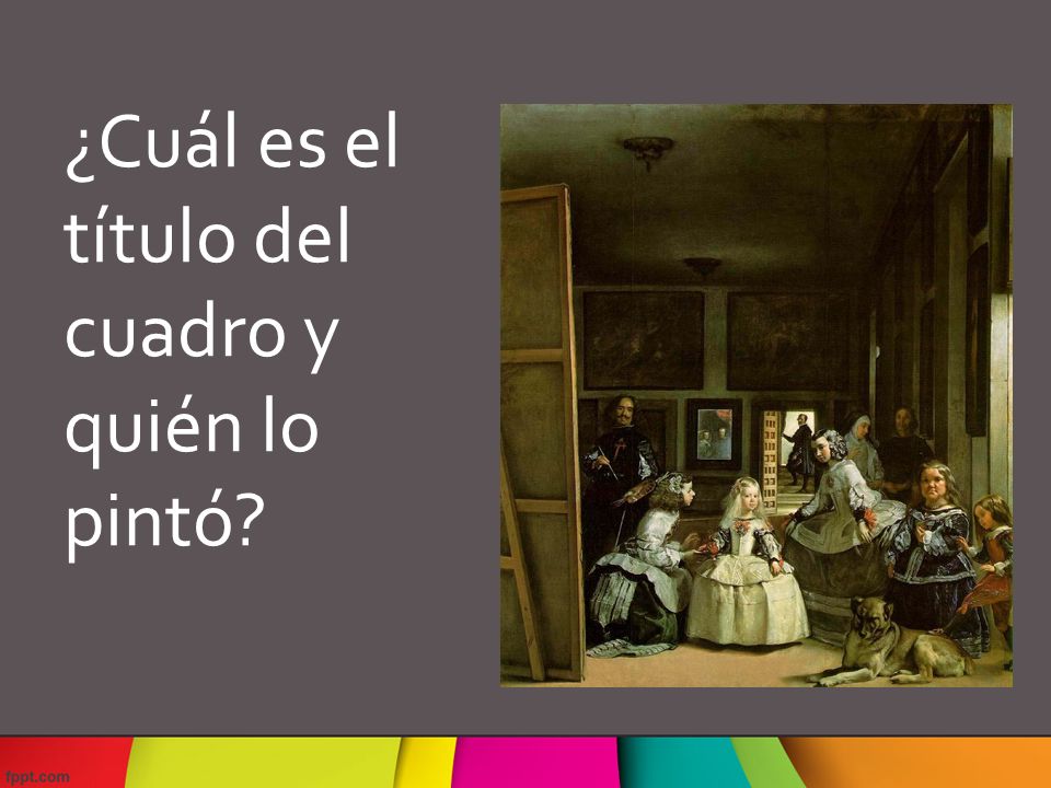 ¿Cuál es el título del cuadro y quién lo pintó