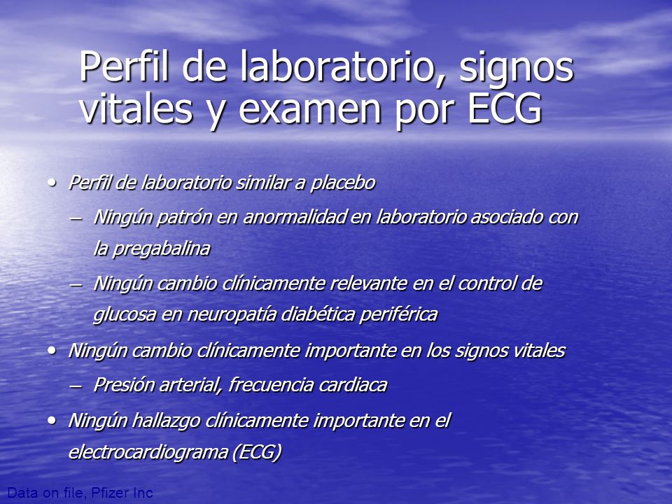 Perfil de laboratorio, signos vitales y examen por ECG