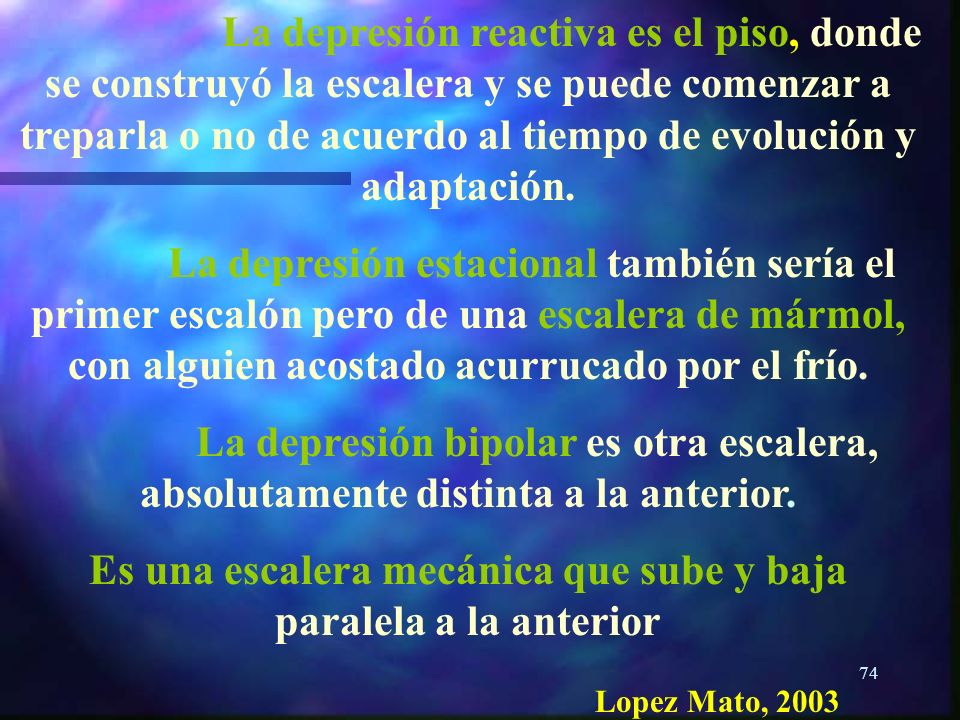 Es una escalera mecánica que sube y baja paralela a la anterior