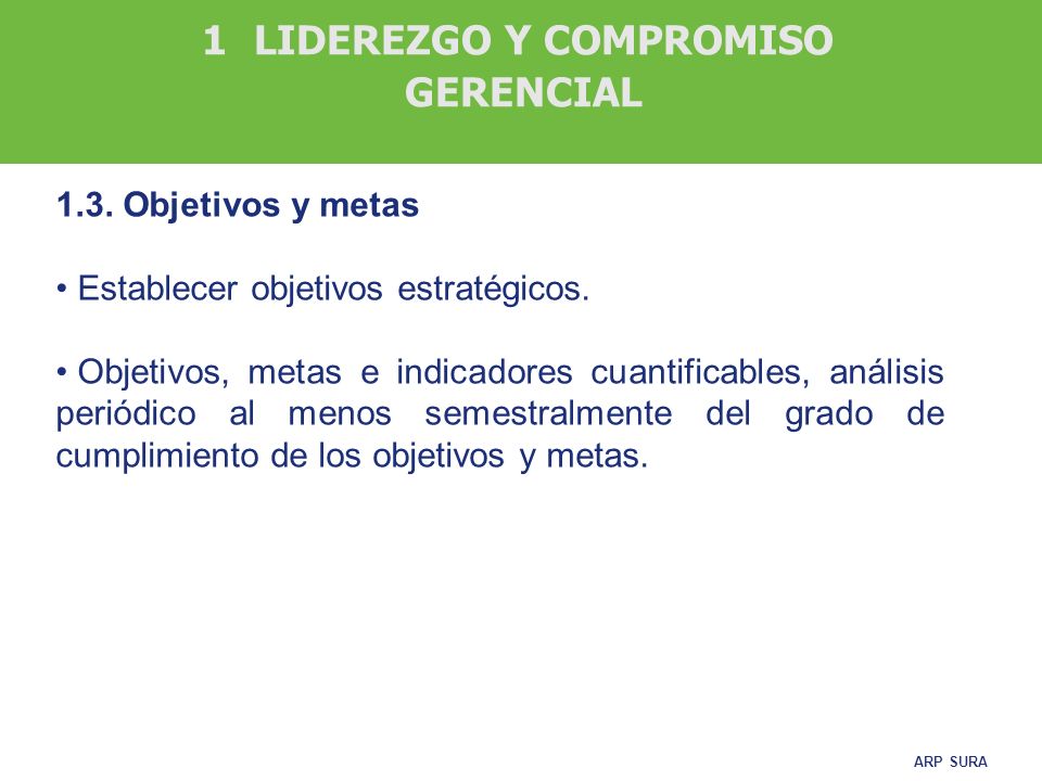 LIDEREZGO Y COMPROMISO