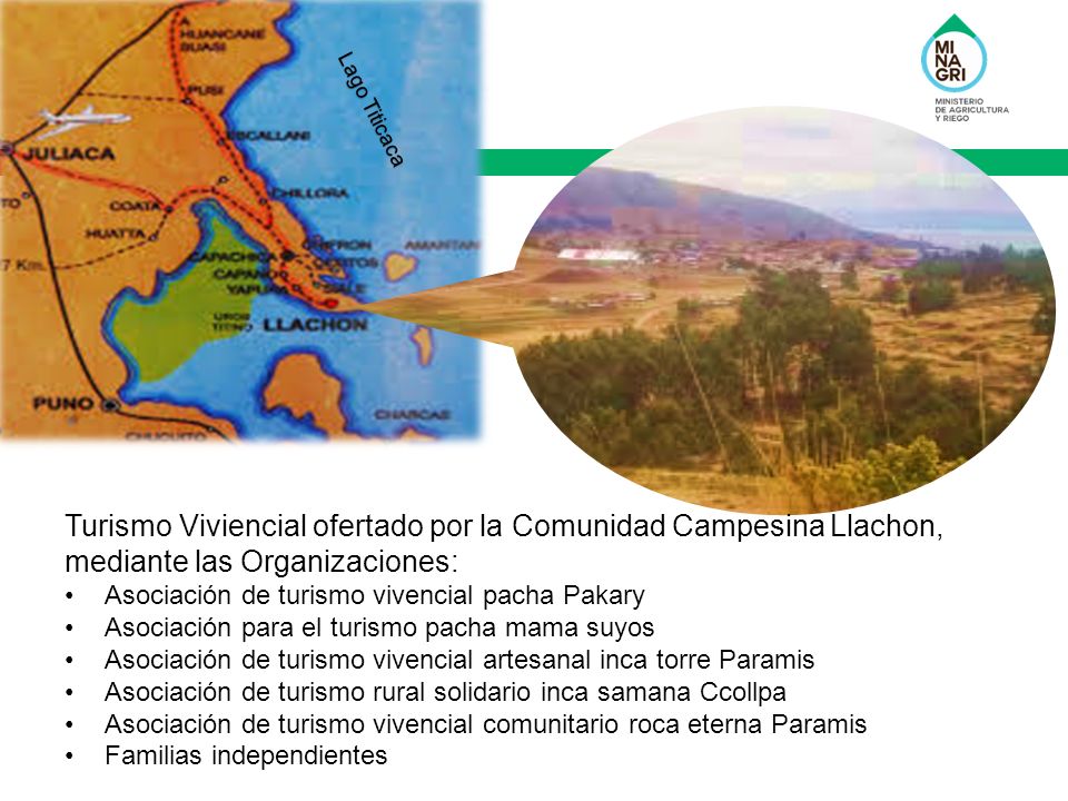 Lago Titicaca Turismo Viviencial ofertado por la Comunidad Campesina Llachon, mediante las Organizaciones: