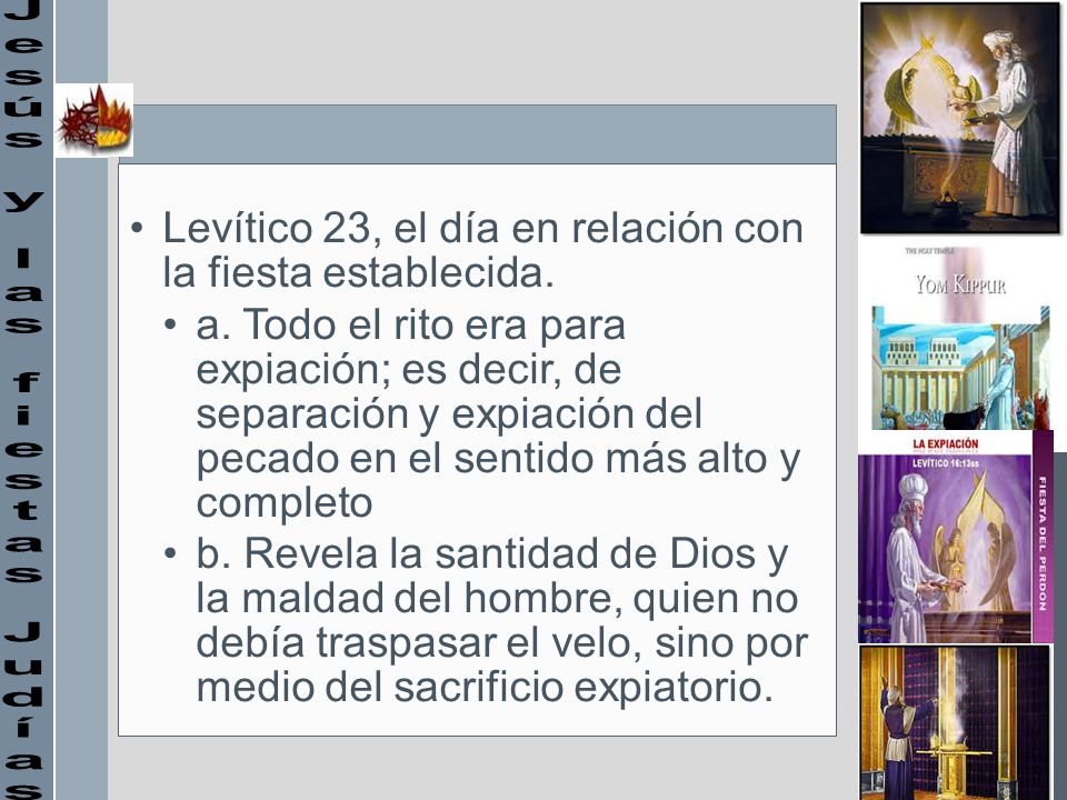 Levítico 23, el día en relación con la fiesta establecida.
