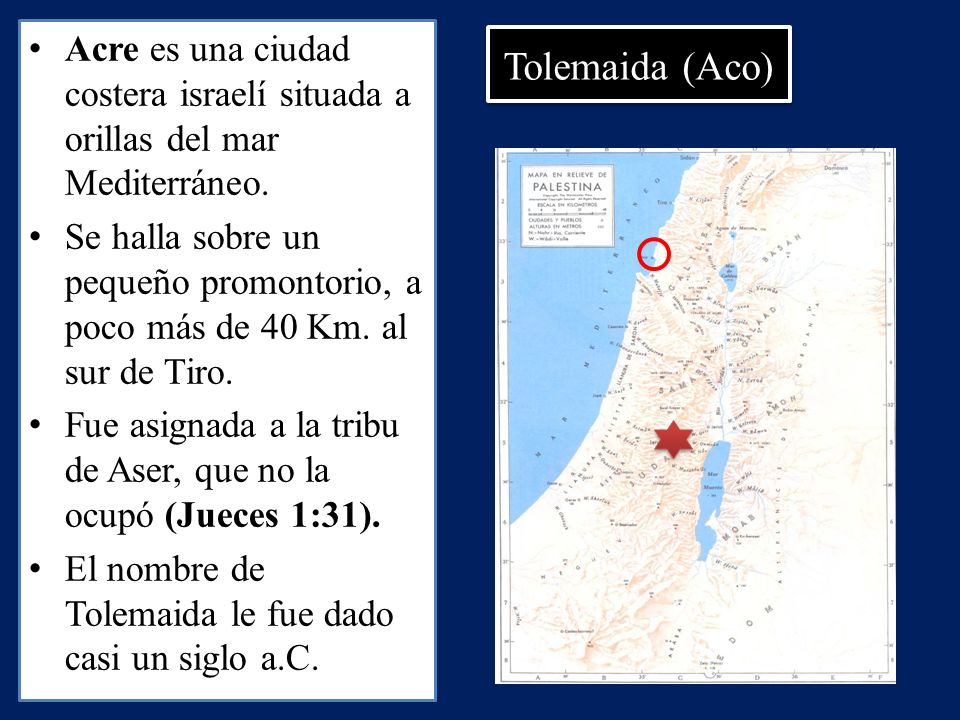 Acre es una ciudad costera israelí situada a orillas del mar Mediterráneo.
