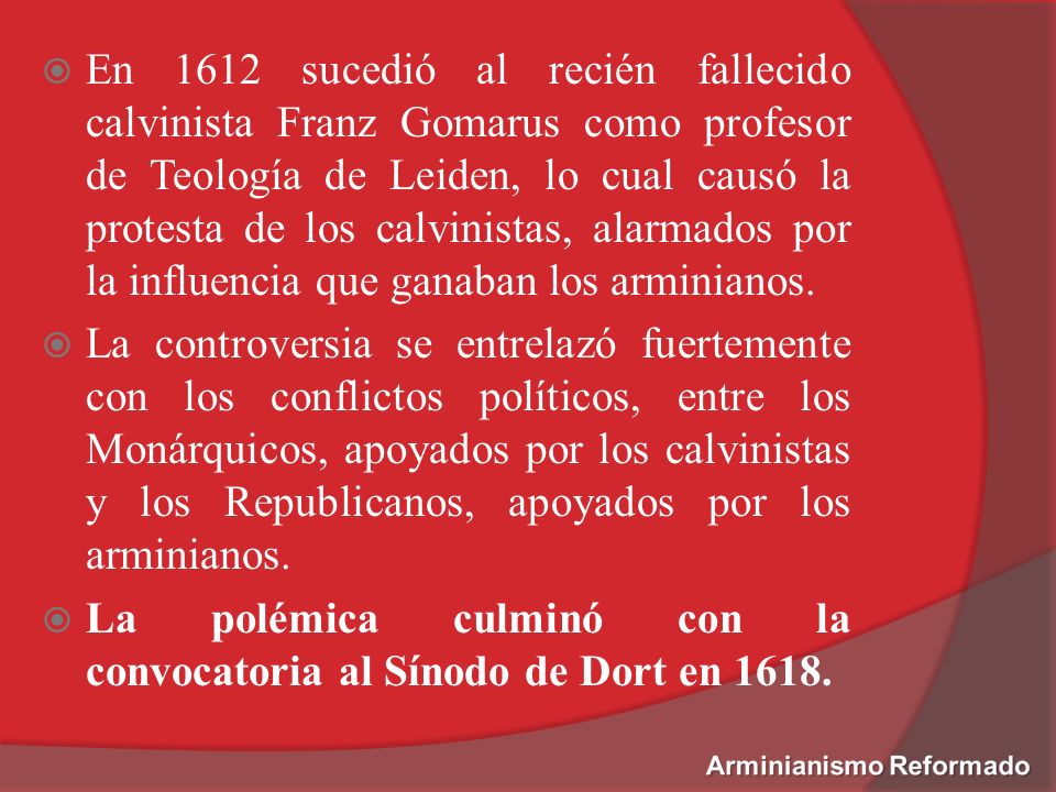 En 1612 sucedió al recién fallecido calvinista Franz Gomarus como profesor de Teología de Leiden, lo cual causó la protesta de los calvinistas, alarmados por la influencia que ganaban los arminianos.