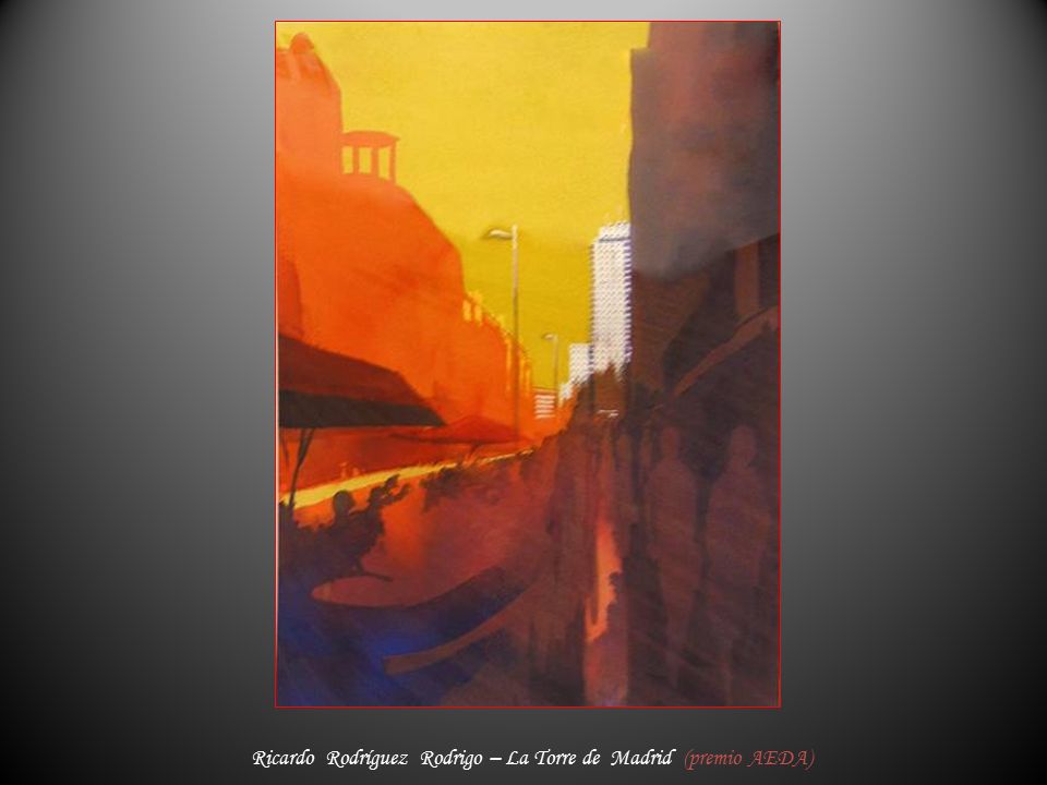 Ricardo Rodríguez Rodrigo – La Torre de Madrid (premio AEDA)