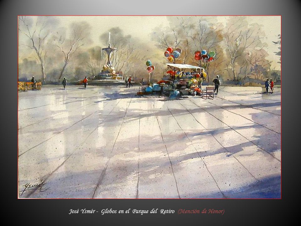 José Ysmér - Globos en el Parque del Retiro (Mención de Honor)