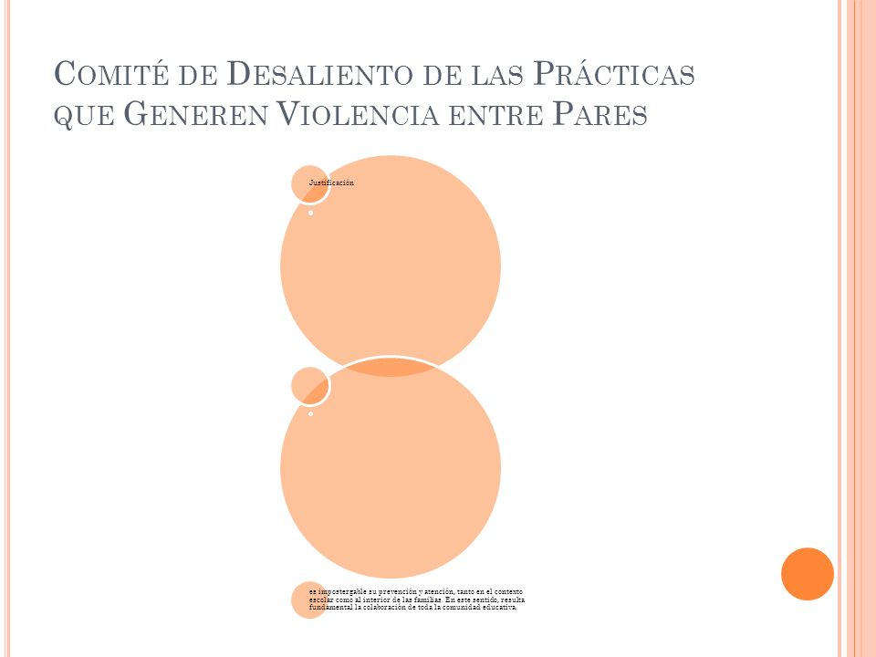 Comité de Desaliento de las Prácticas que Generen Violencia entre Pares