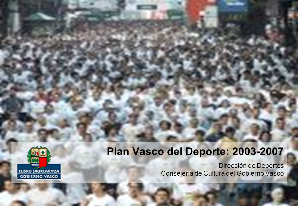 Plan Vasco del Deporte: