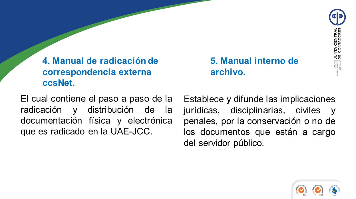4. Manual de radicación de correspondencia externa ccsNet.