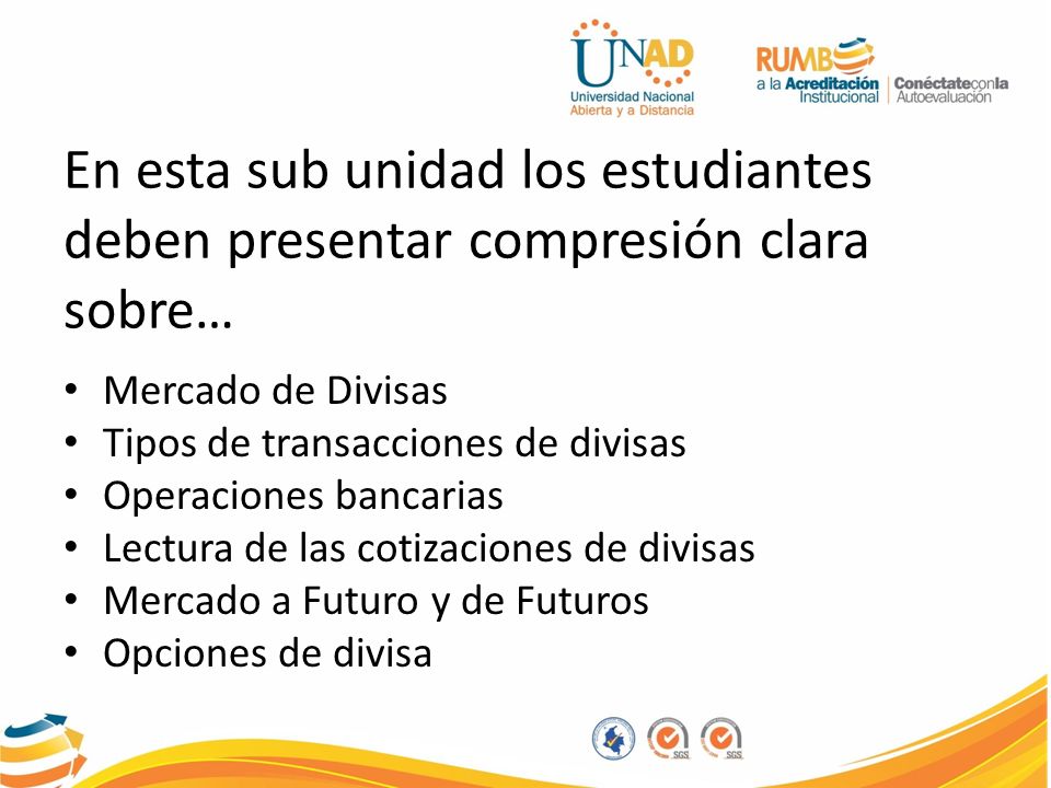 En esta sub unidad los estudiantes deben presentar compresión clara sobre…