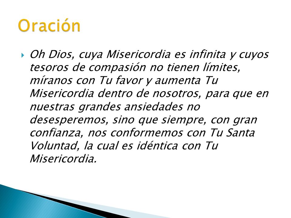 Oración