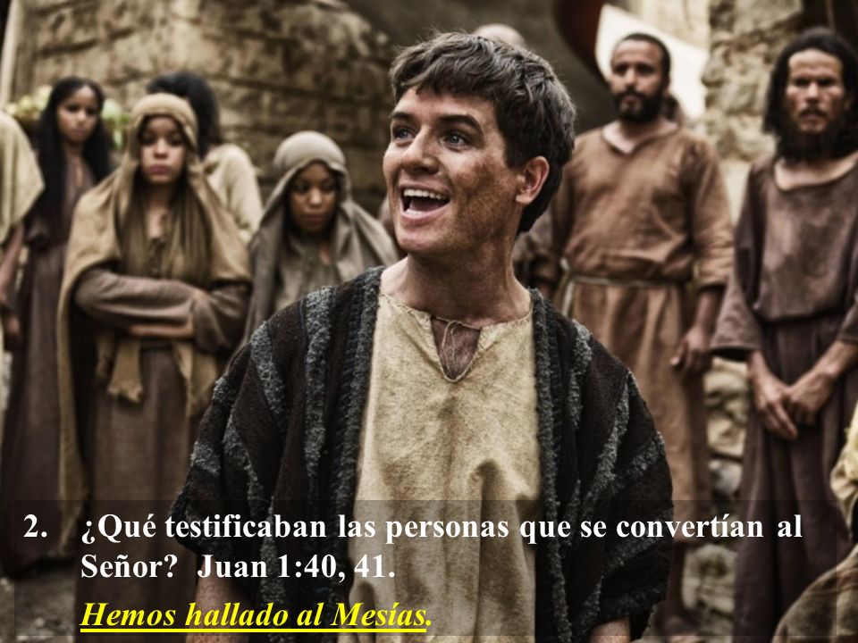 ¿Qué testificaban las personas que se convertían al Señor