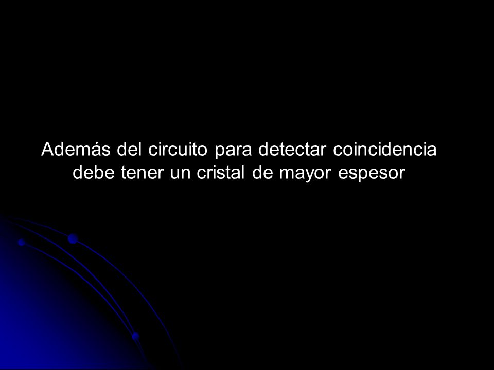 Además del circuito para detectar coincidencia