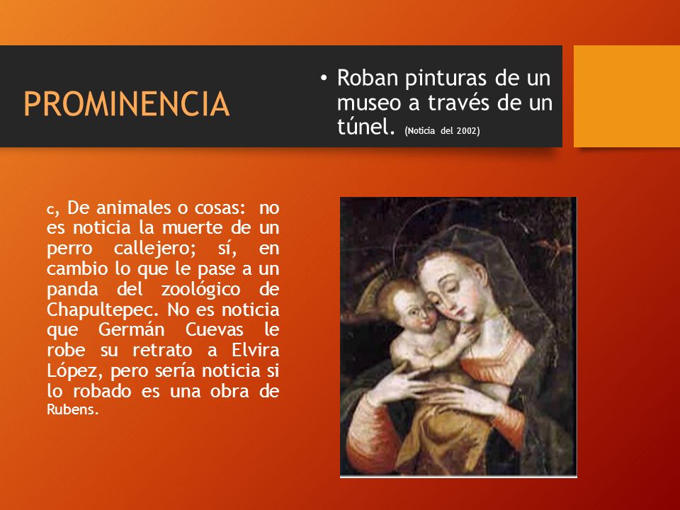 Roban pinturas de un museo a través de un túnel. (Noticia del 2002)