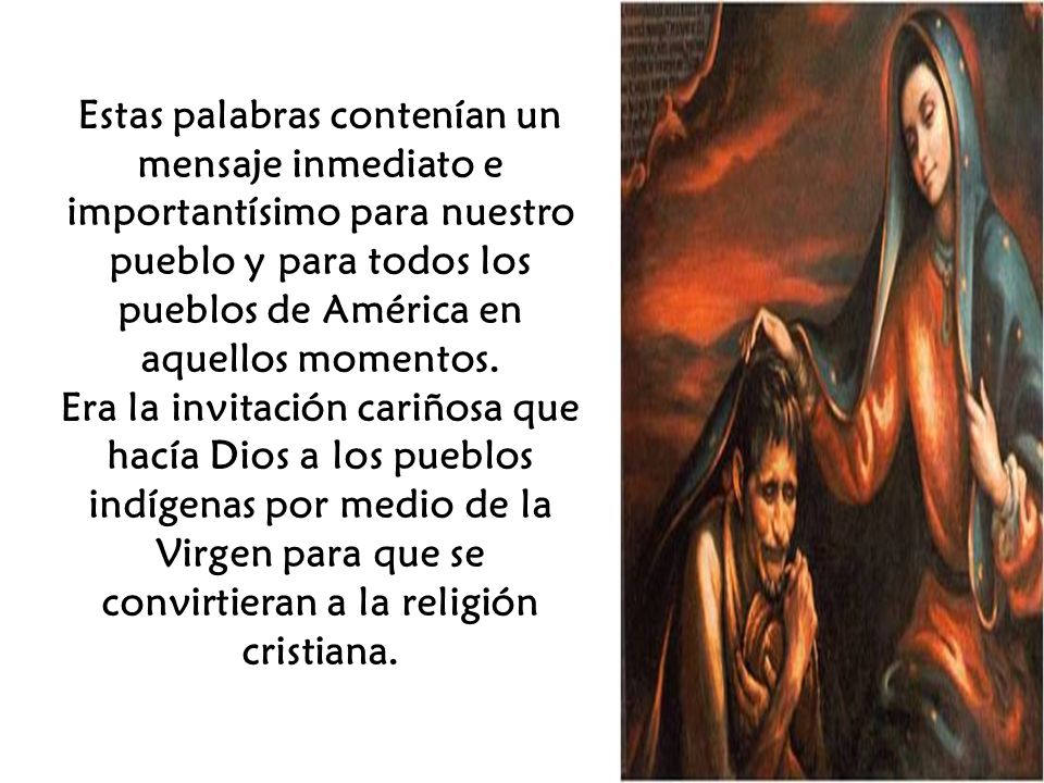 Estas palabras contenían un mensaje inmediato e importantísimo para nuestro pueblo y para todos los pueblos de América en aquellos momentos.