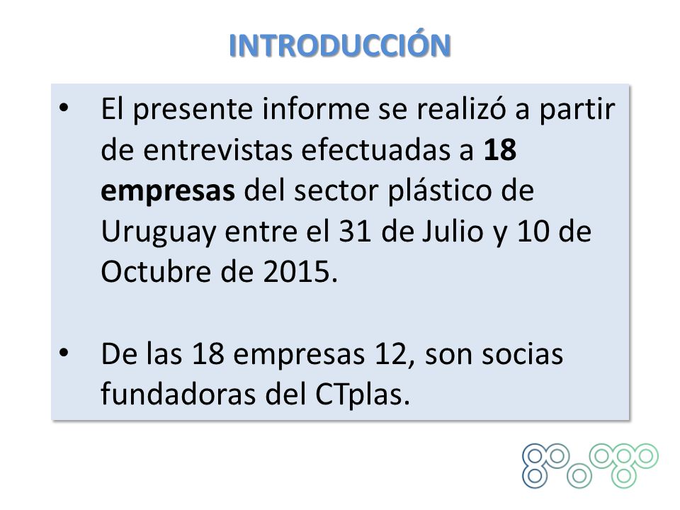 De las 18 empresas 12, son socias fundadoras del CTplas.