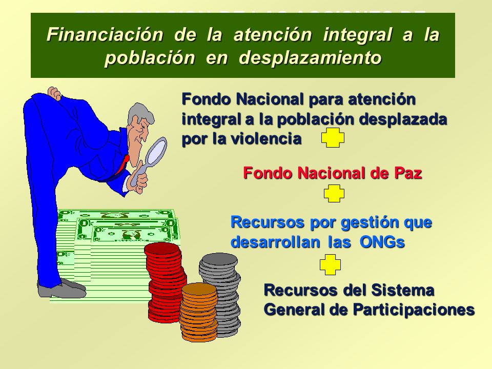 Financiación de la atención integral a la población en desplazamiento
