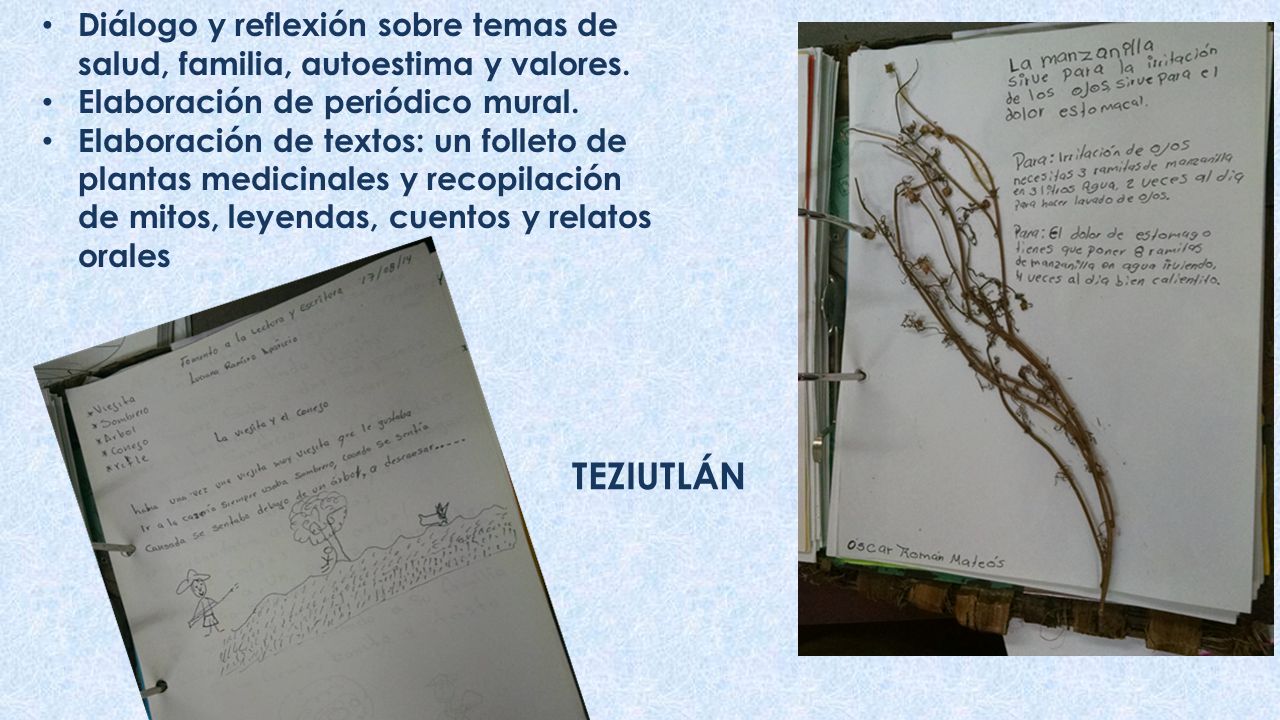 Diálogo y reflexión sobre temas de salud, familia, autoestima y valores.