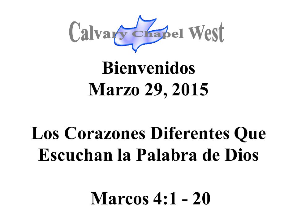 Los Corazones Diferentes Que Escuchan la Palabra de Dios