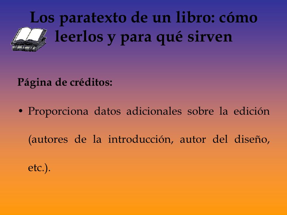 Los paratexto de un libro: cómo leerlos y para qué sirven