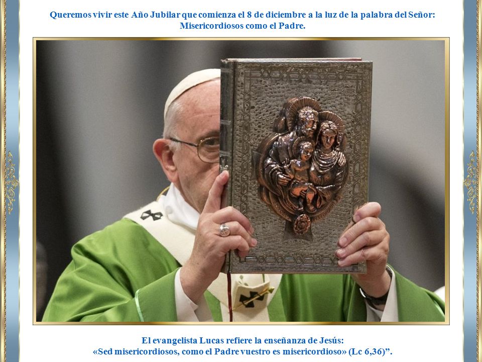 El evangelista Lucas refiere la enseñanza de Jesús: