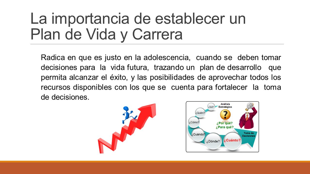 La importancia de establecer un Plan de Vida y Carrera