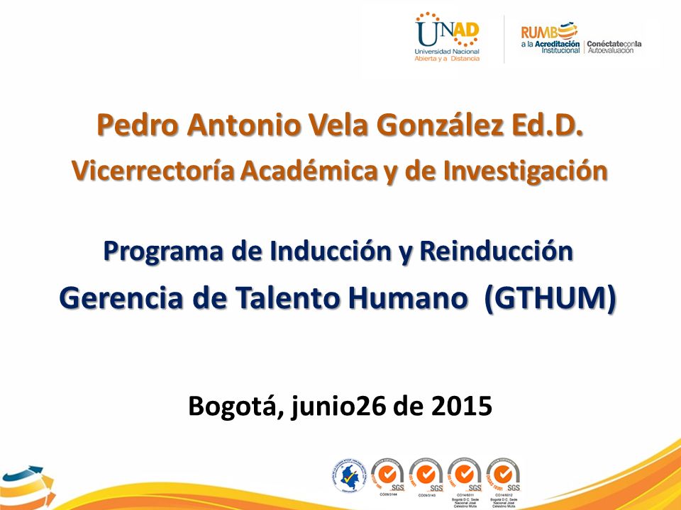 Programa de Inducción y Reinducción Gerencia de Talento Humano (GTHUM)
