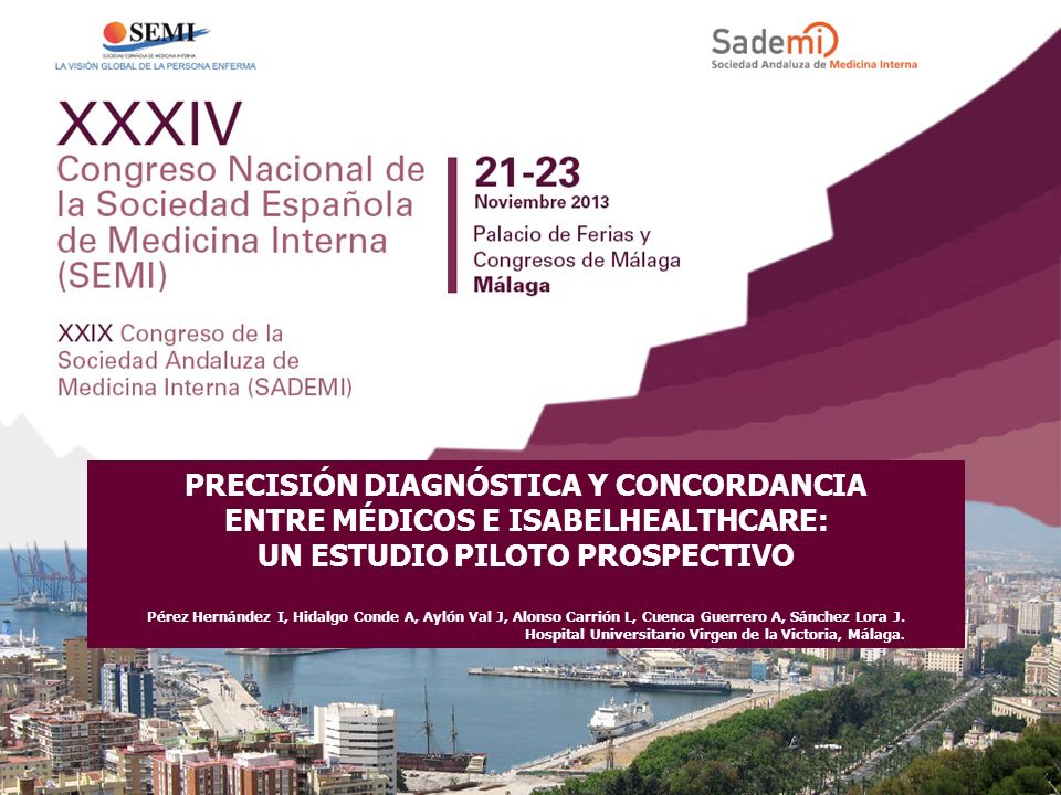 PRECISIÓN DIAGNÓSTICA Y CONCORDANCIA ENTRE MÉDICOS E ISABELHEALTHCARE: