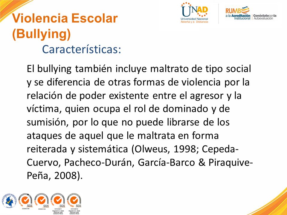 Violencia Escolar (Bullying)