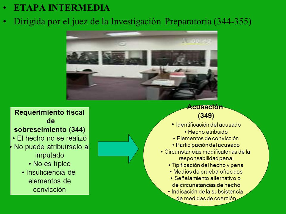 Dirigida por el juez de la Investigación Preparatoria ( )