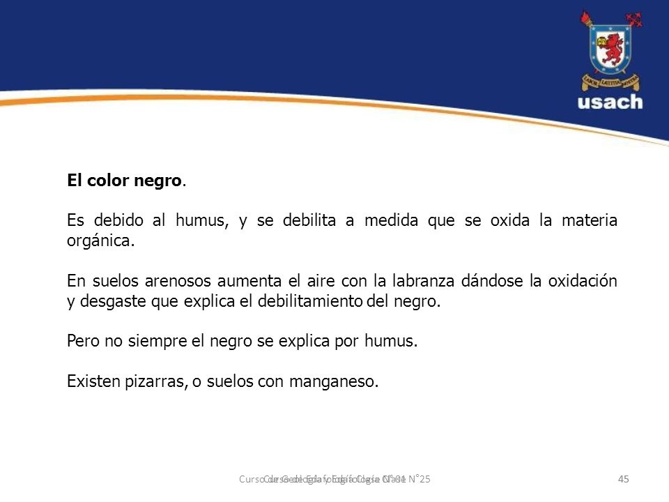 Pero no siempre el negro se explica por humus.