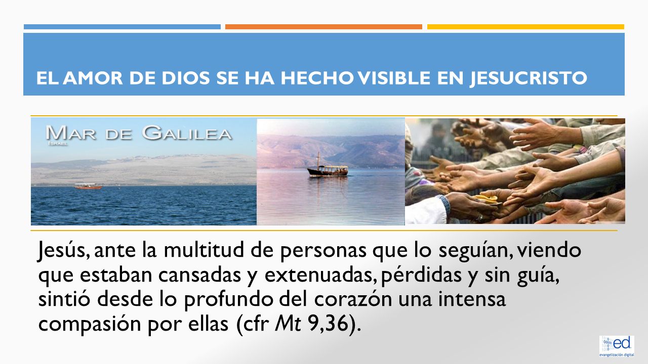 El amor de Dios se ha hecho visible en Jesucristo