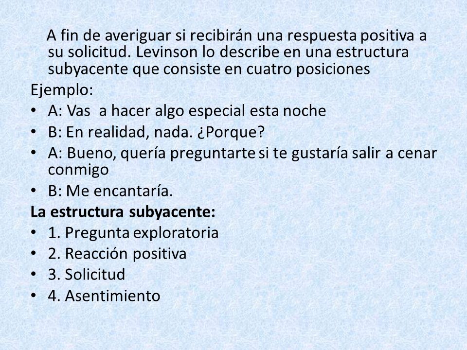 A fin de averiguar si recibirán una respuesta positiva a su solicitud