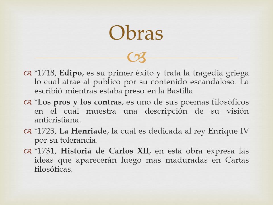 Obras