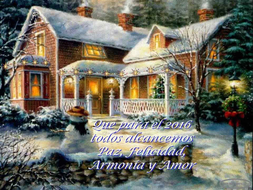 Que para el 2016 todos alcancemos Paz, Felicidad, Armonía y Amor