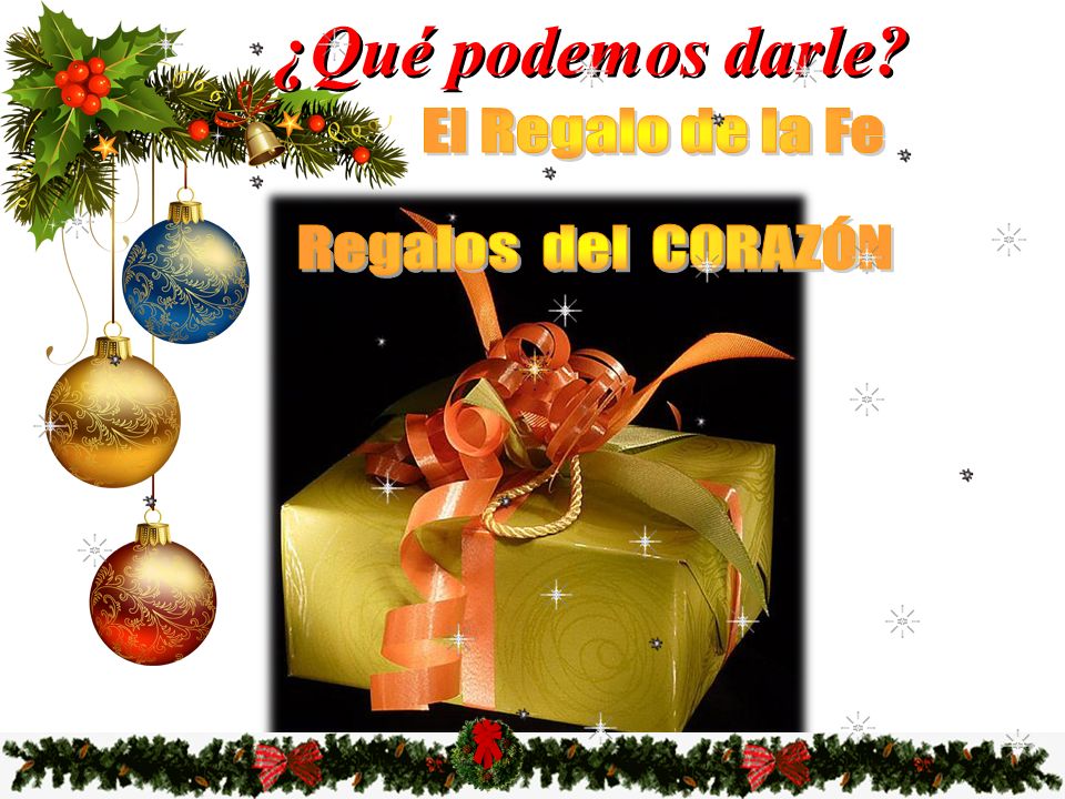 ¿Qué podemos darle El Regalo de la Fe Regalos del CORAZÓN
