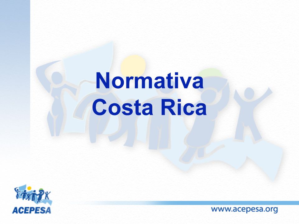Normativa Costa Rica