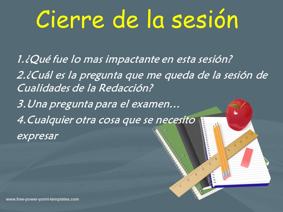 Cierre de la sesión 1.¿Qué fue lo mas impactante en esta sesión