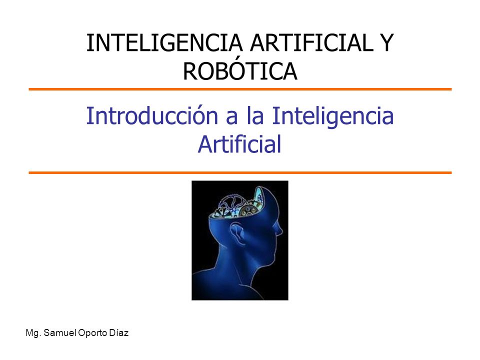 Introducción a la Inteligencia Artificial