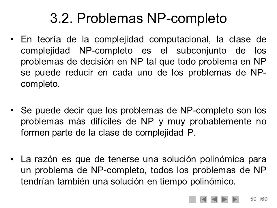 3.2. Problemas NP-completo