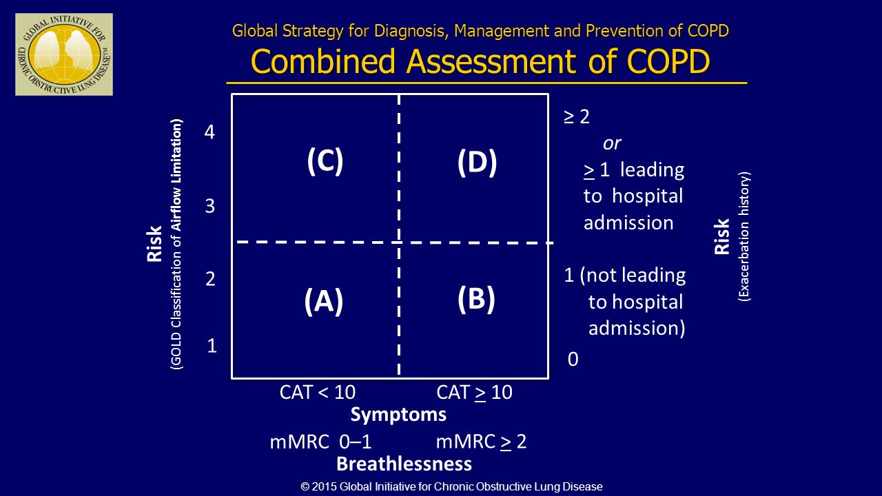 (C) (D) (B) (A) Risk ≥ 2 or > 1 leading to hospital admission