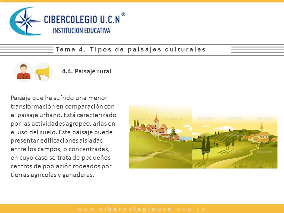 Texto alternativo: Paisaje en el cual se presenten dos centros poblados rodeados por tierras agrícolas y ganaderas.