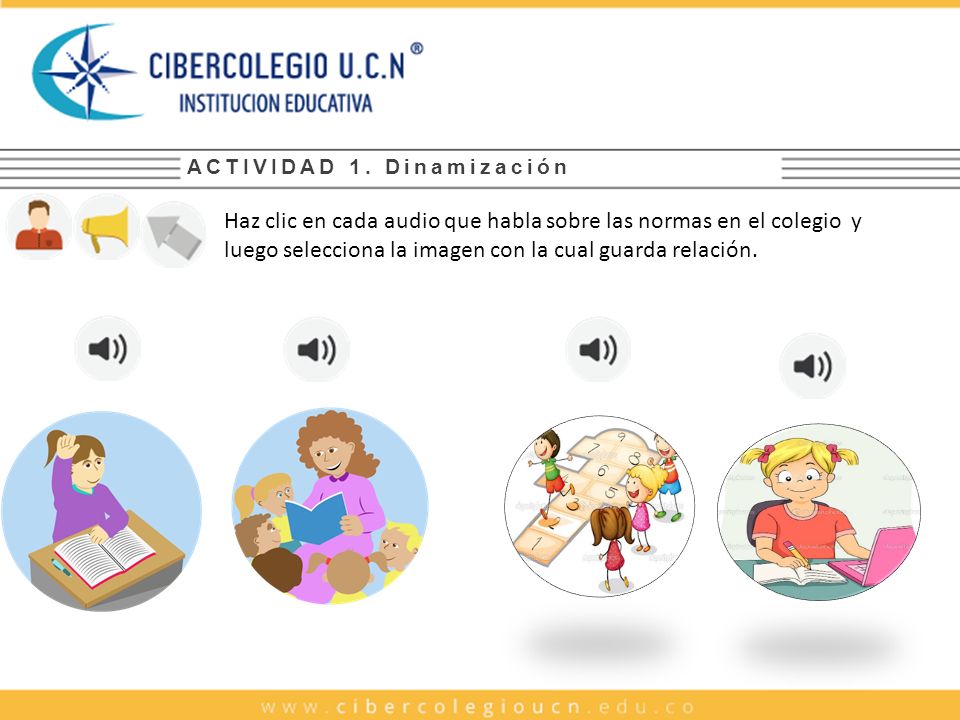 - Imagen de una niña levantando la mano para pedir la palabra.