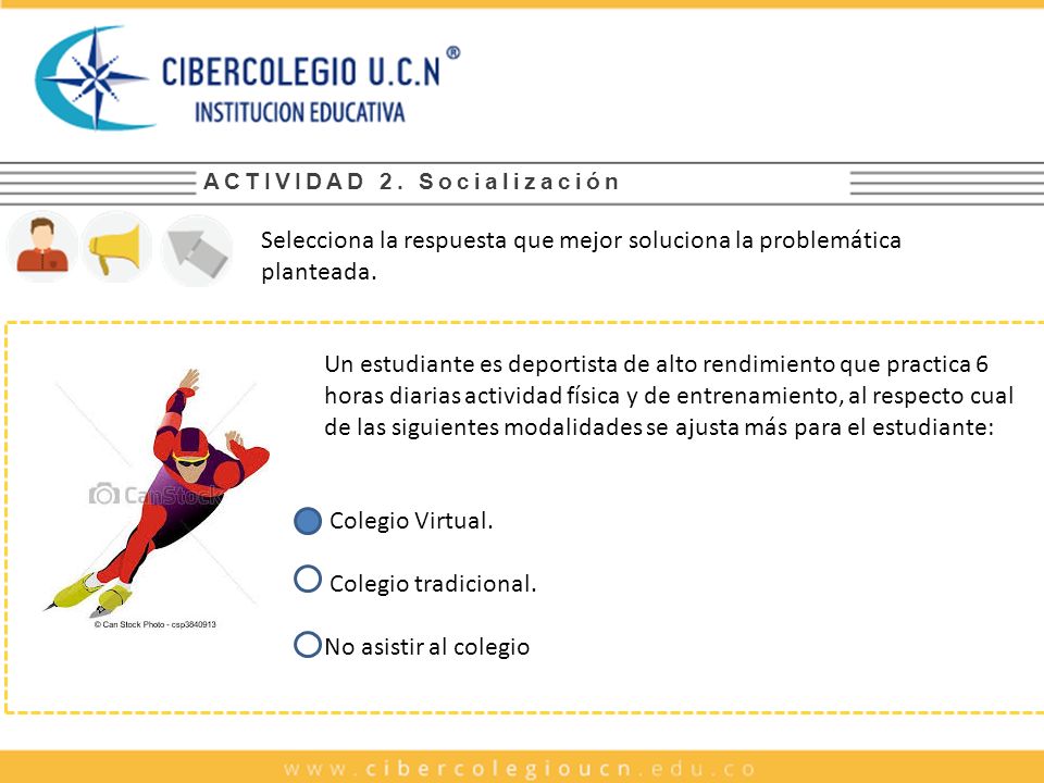 Selecciona la respuesta que mejor soluciona la problemática planteada.