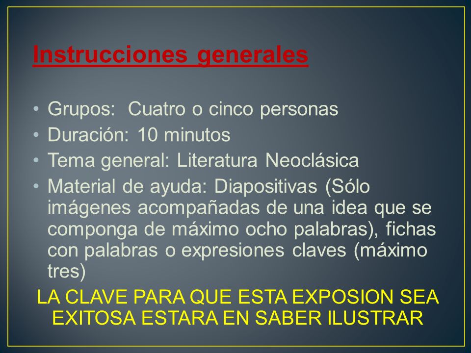 LA CLAVE PARA QUE ESTA EXPOSION SEA EXITOSA ESTARA EN SABER ILUSTRAR