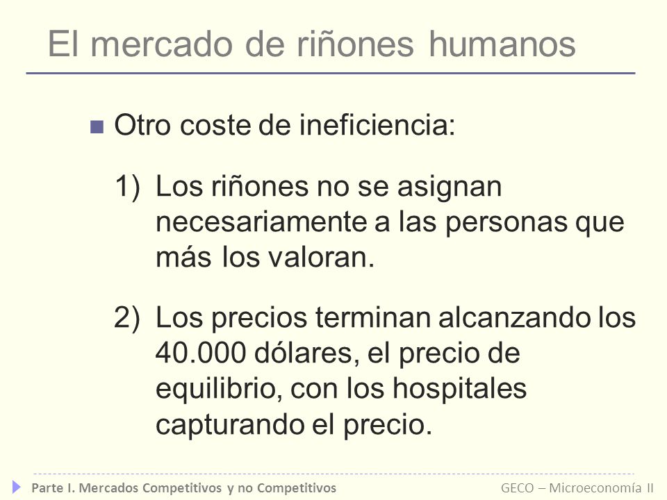 El mercado de riñones humanos