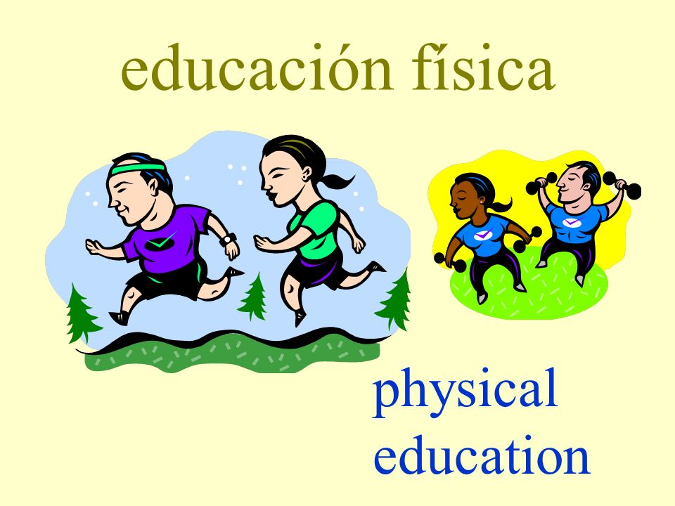 educación física physical education
